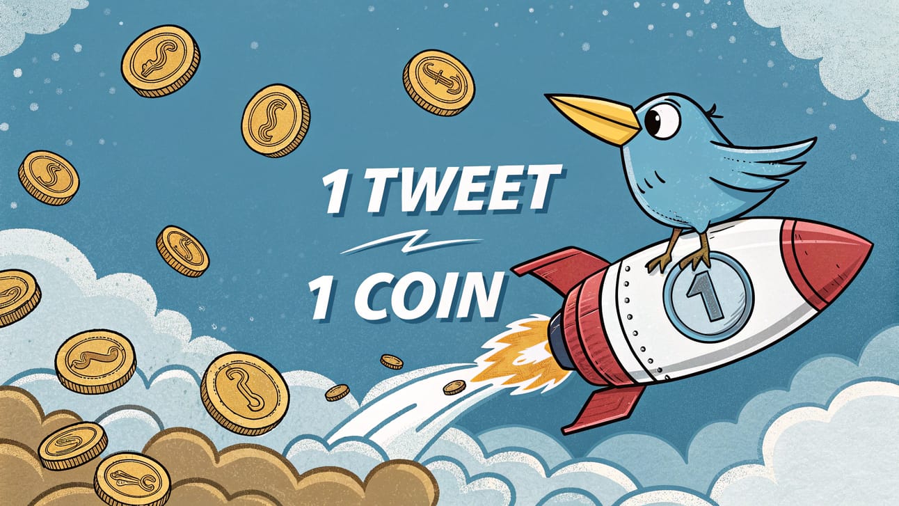 💎 Coin Launch? Just Tweet It