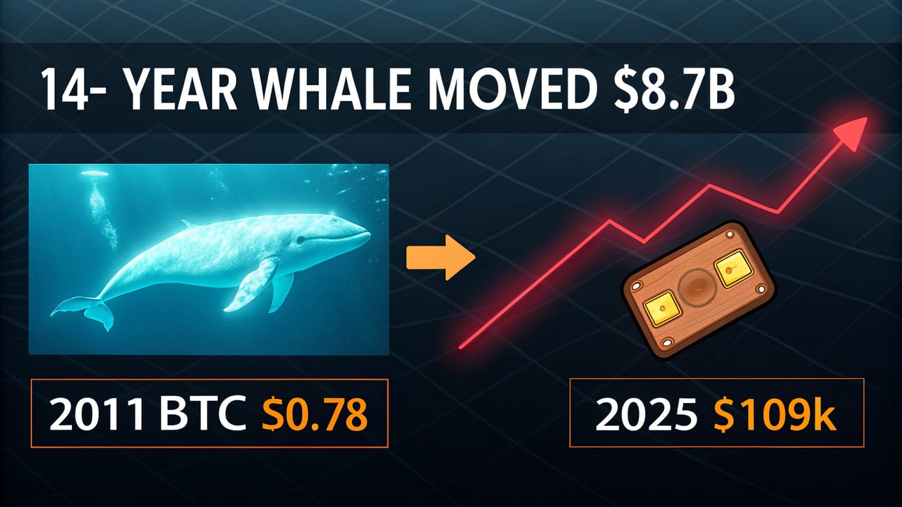 💣 80,000 Ancient BTC Just Moved