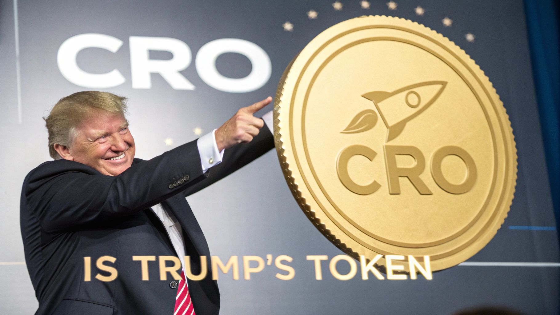 📈 Trump Pumped $CRO in One Shot
