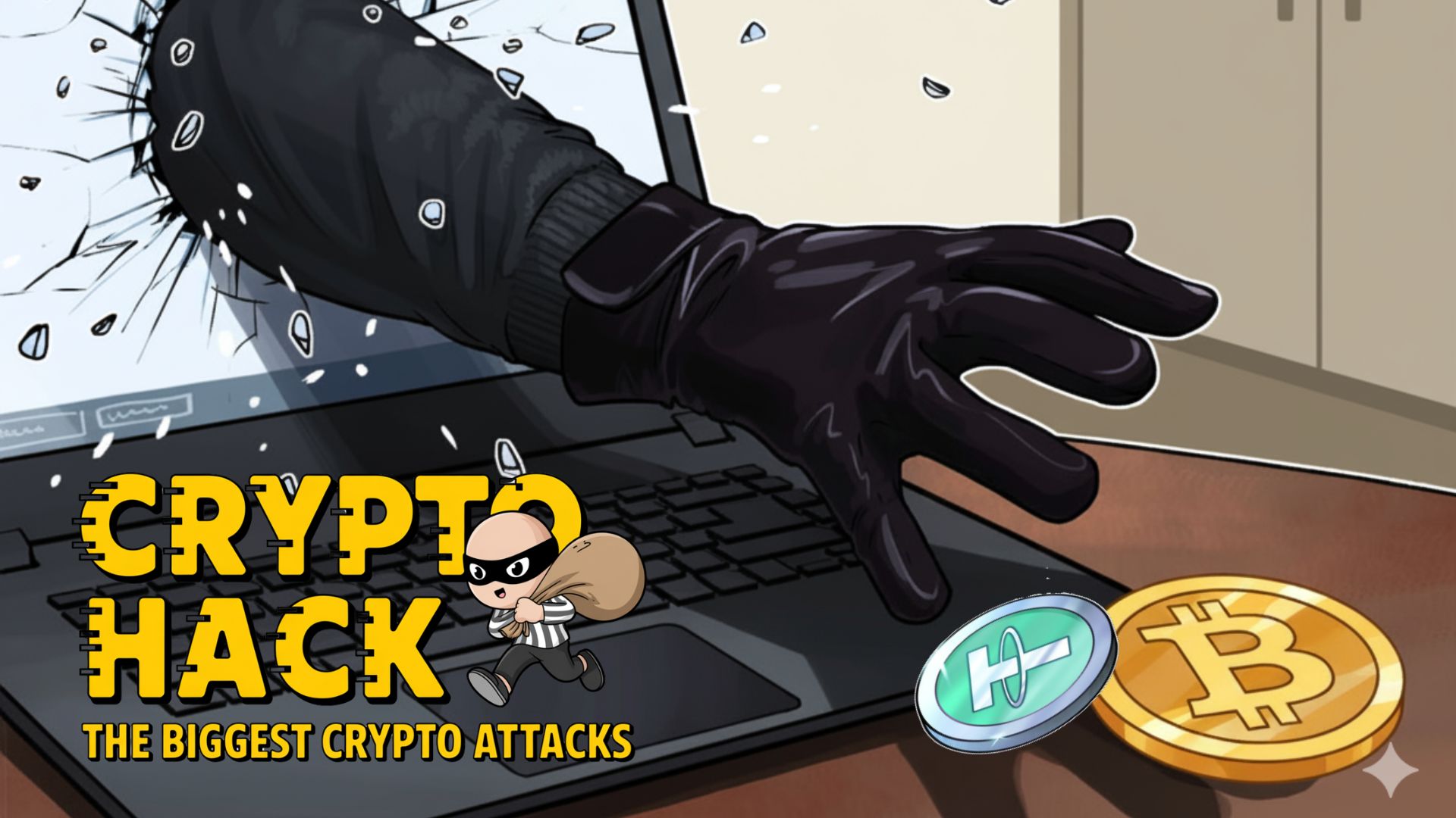 🥇 The Anatomy of Crypto Attacks: Inside the Biggest Crypto Hacks in History