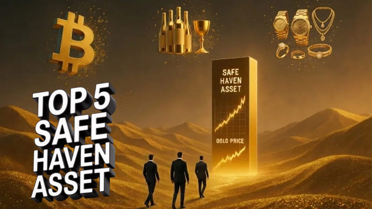 Crypto and Top 4 Safe Haven Assets The Super Rich Don’t Want You To Know