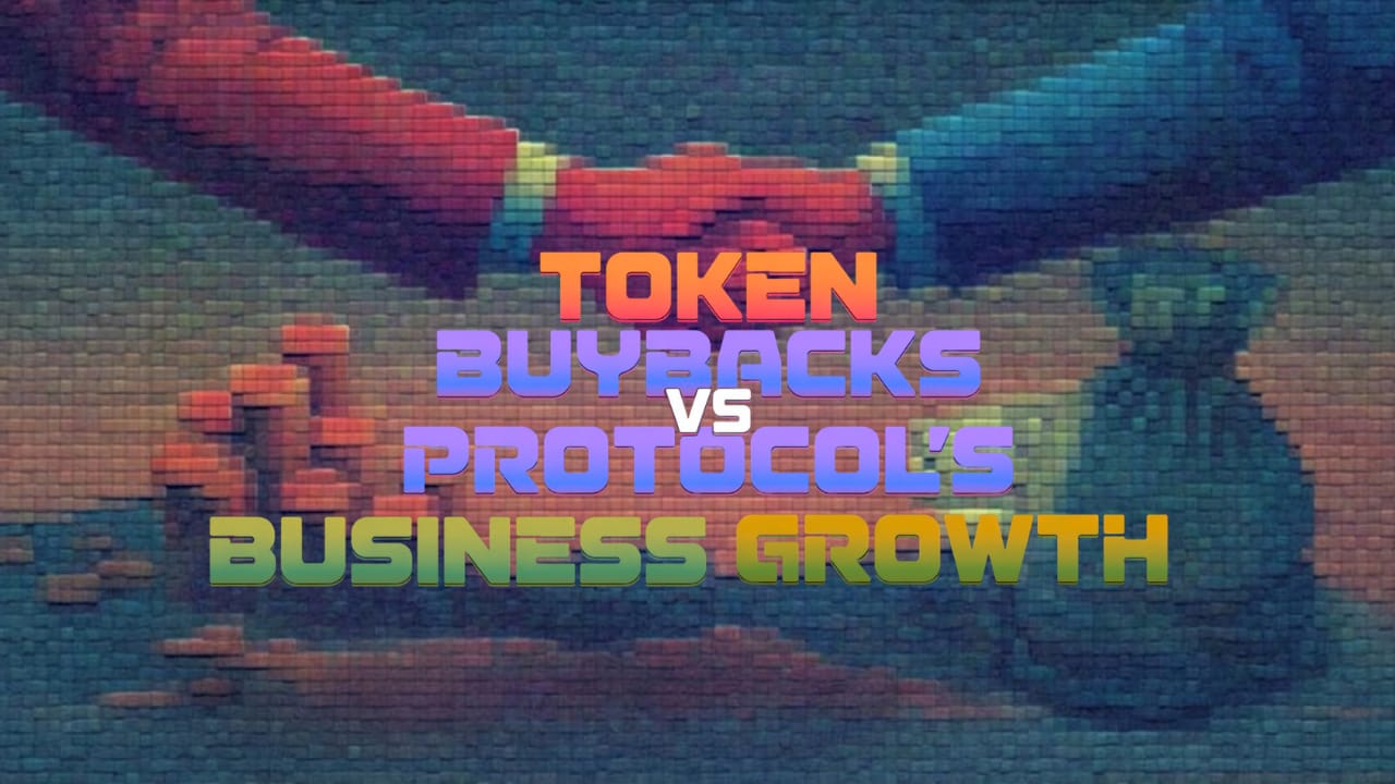Token Buybacks vs Growth – Protocols or traders benefit?