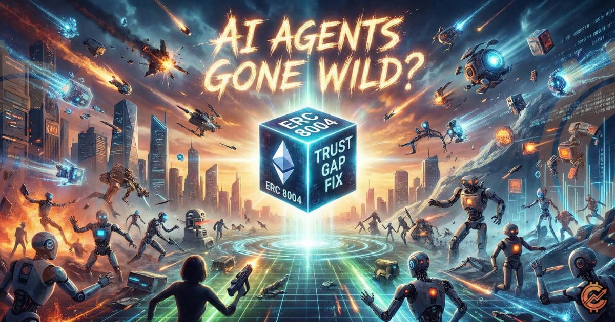 AI Agents Gone Wild? Ethereum ERC 8004 Fixes The Trust Gap