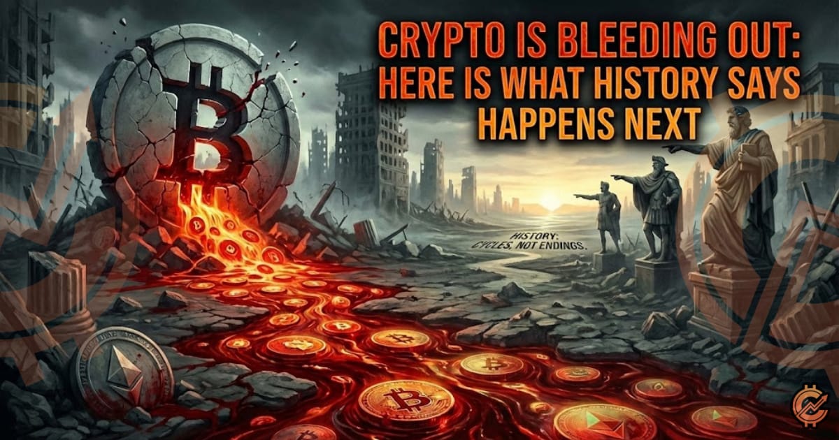 Crypto Is Bleeding Out: Here Is What History Says Happens Next