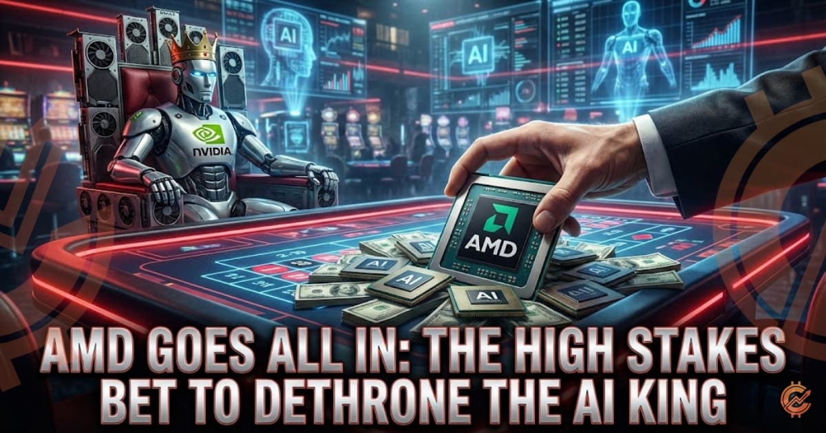 AMD Goes All In: The High Stakes Bet To Dethrone The AI King