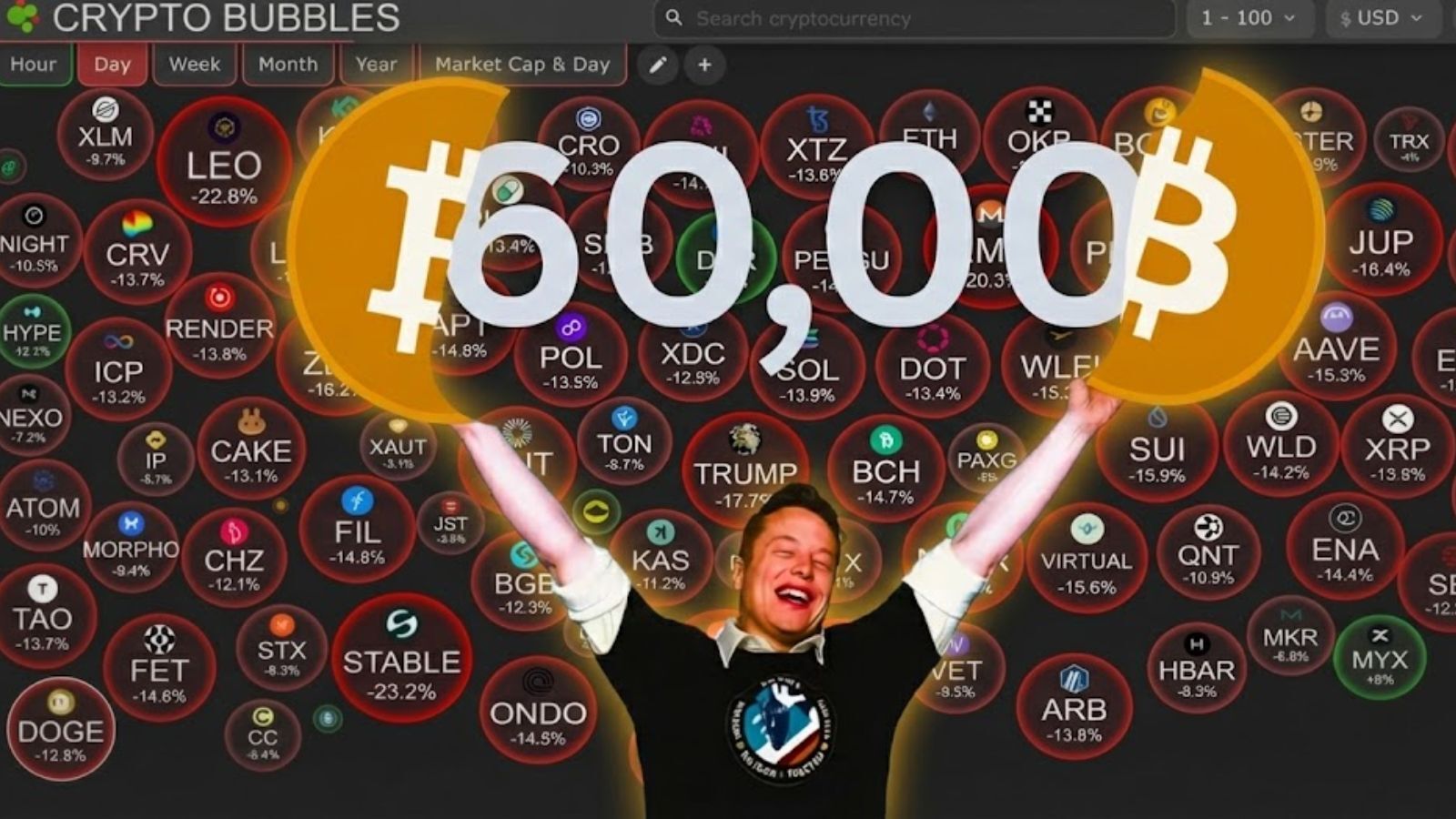 🚨 BTC Has Left the Chat: -50%