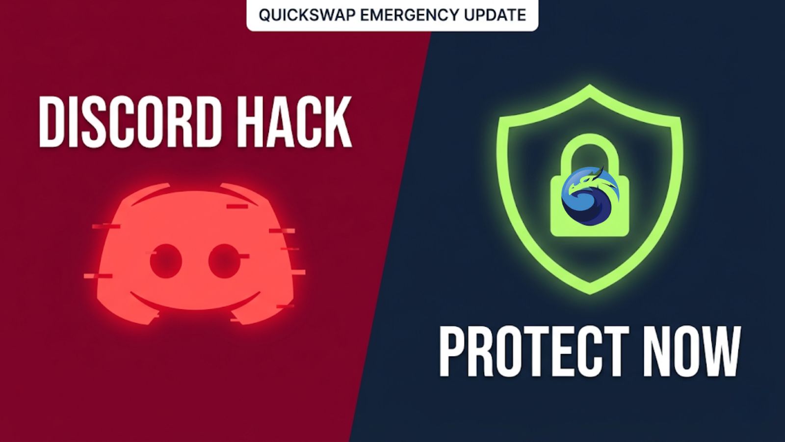 🚨 QuickSwap Discord Under Attack