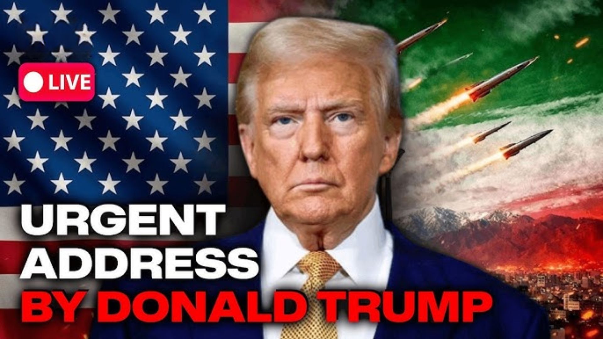 🚨 Trump: Iran War is Necessary