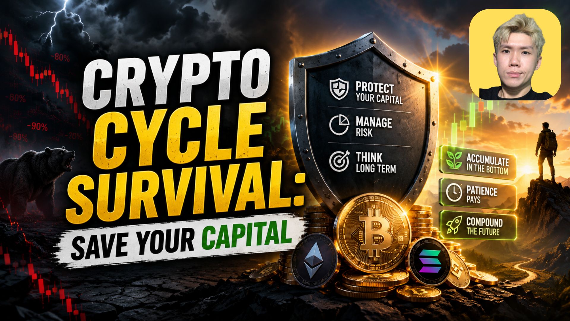 β‘ Crypto Cycle Survival Tactics Defending Your Massive Capital From Crashing