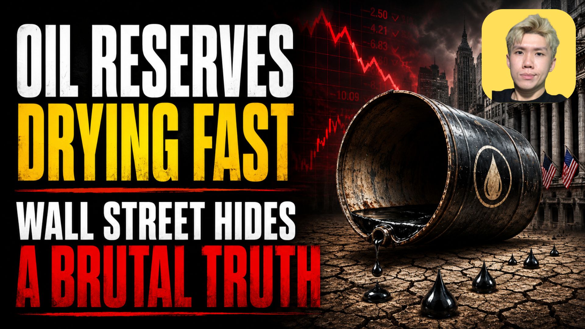 🚨 Oil Reserves Are Crashing Fast And Wall Street Is Hiding The Brutal Truth