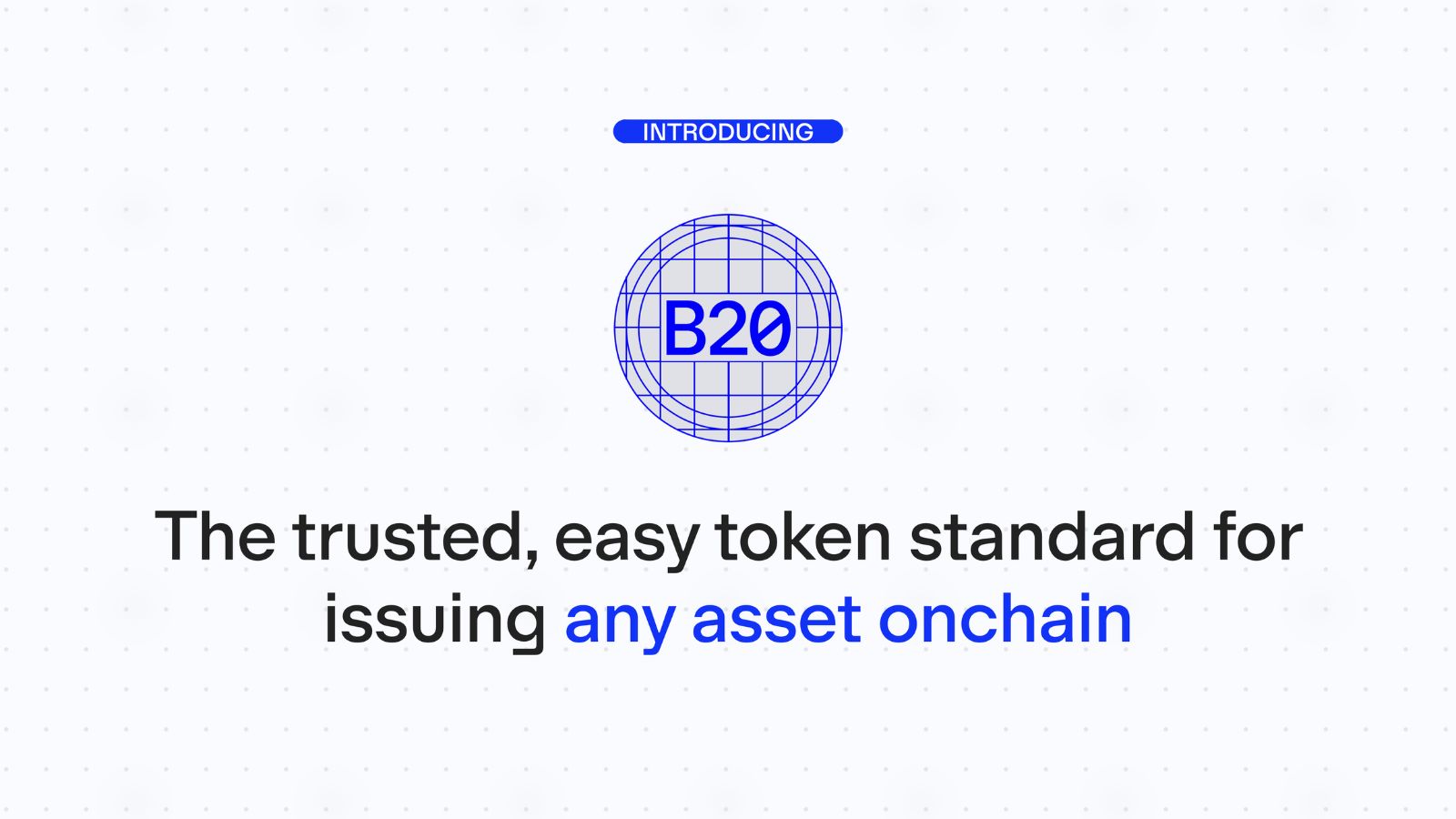 ⚡ Base Points to a Native Token!