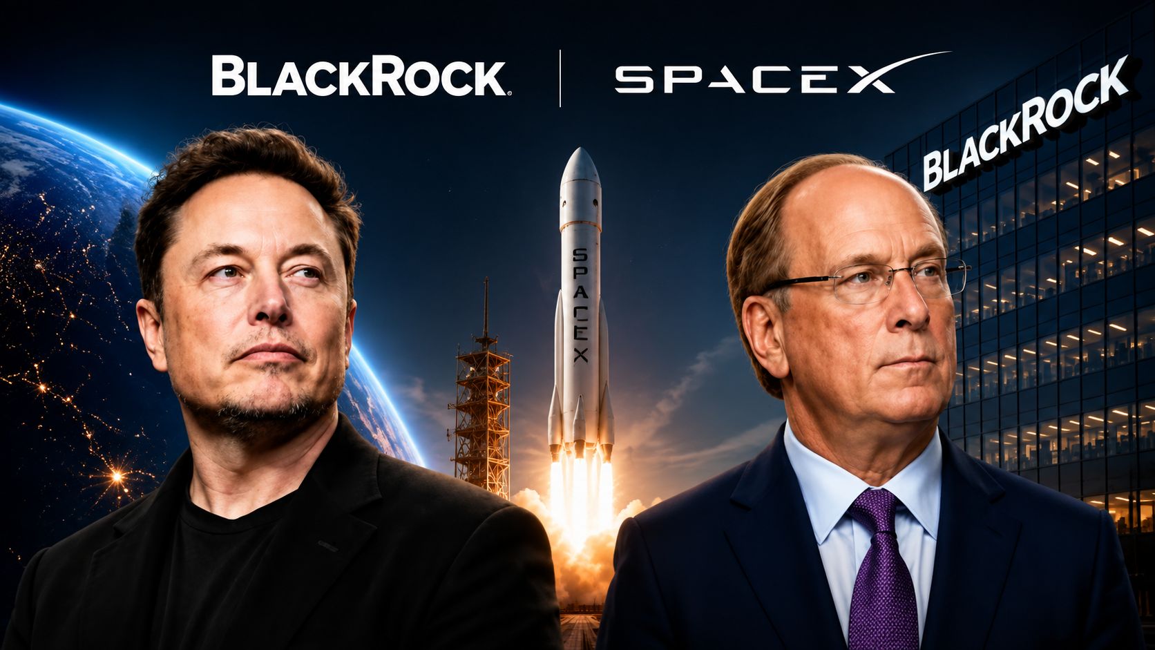 🚀 BlackRock Buys $5B Pre-SpaceX IPO