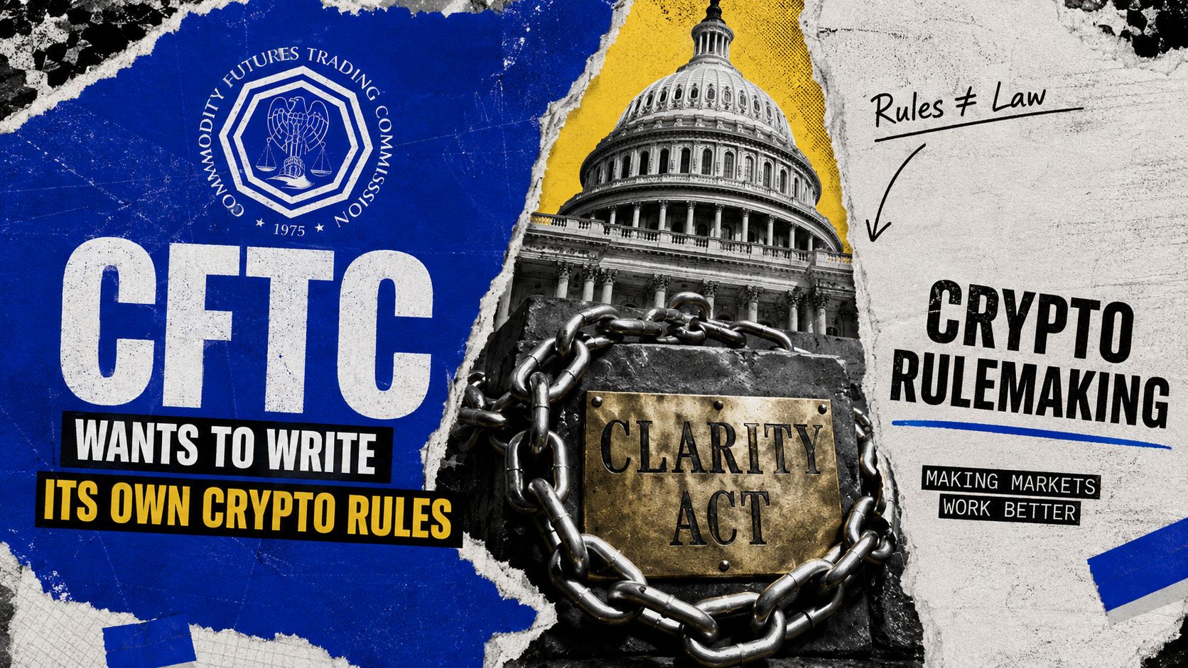 🚨 CFTC Steps Into Crypto Rulemaking