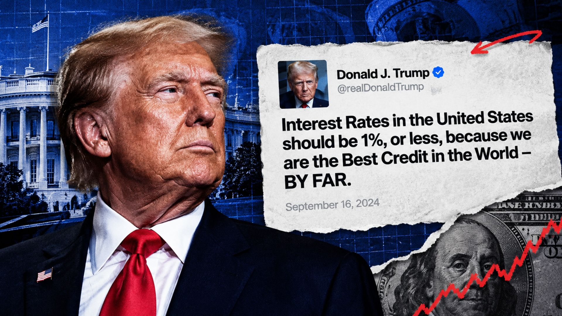 🤡 Fed Up, Trump Wants 1%