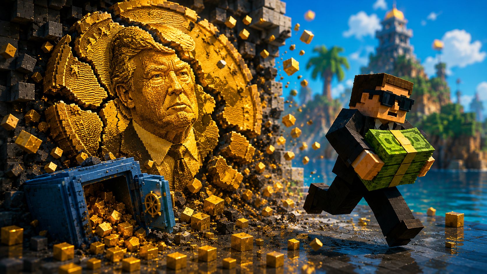 🚨 Fake Trump Coin Rug Pulls $330K
