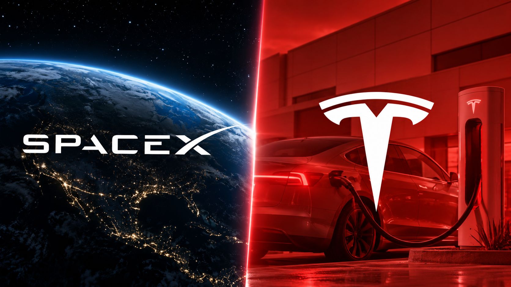 🤯 Tesla + SpaceX = 161% + $3.5T